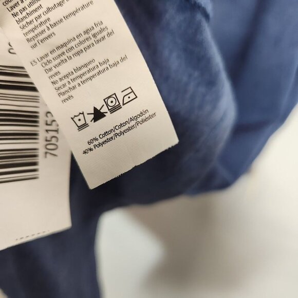 NWT Urban Heritage‎ Men's Everyday Henley in Blue Size Medium - Picture 7 of 7